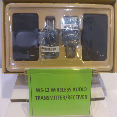 WS-16 Wireless Audio Transmitter/Receiver System