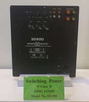 SD-500 SD-500 (Switching Power Subwoofer Amplifier 500W/4ohm)